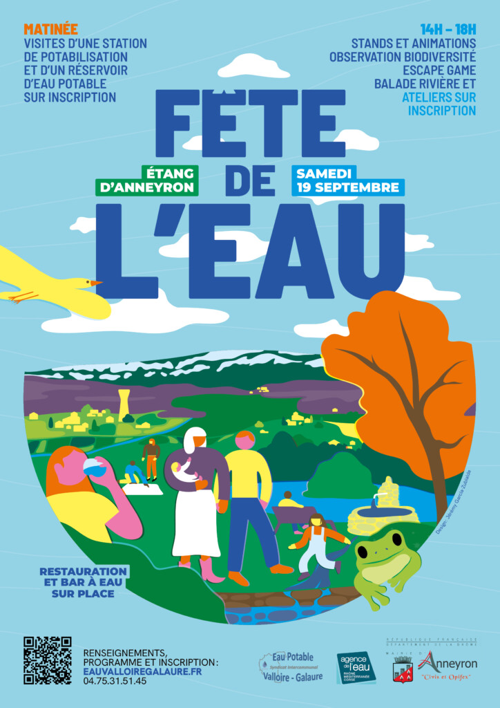 Affiche de la Fête de l'eau 2026